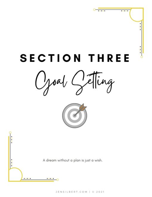 90 Day Manifesting and Goal Setting Planner - Image 3