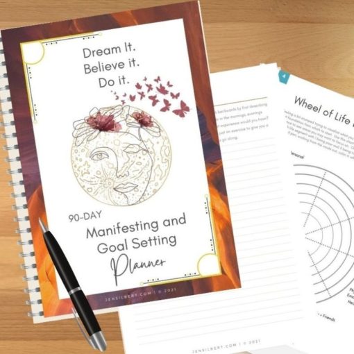 90 Day Manifesting and Goal Setting Planner