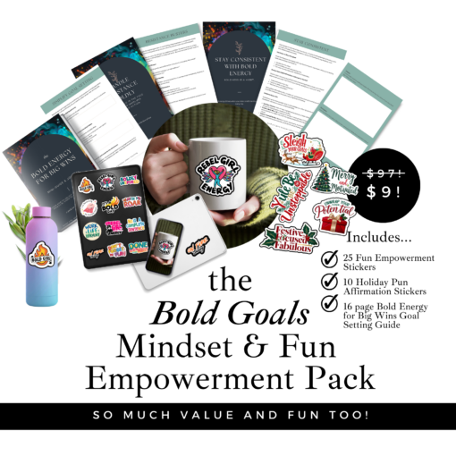 Bold Goals Mindset and Fun Empowerment Pack - Image 2