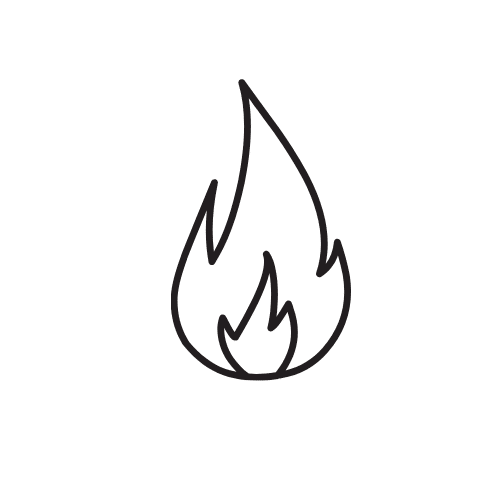 flame outline